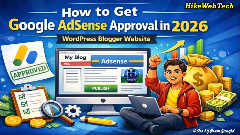 How to Get Google AdSense Approval in 2026 – WordPress Blogger Website
